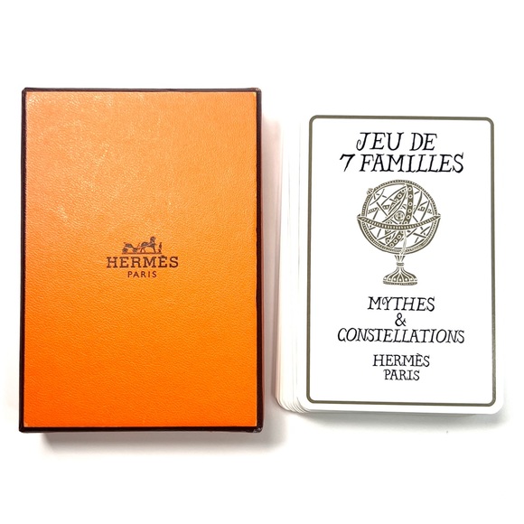 Hermès Jeu de 7 FAMILLES Card Game - Picture 1 of 4